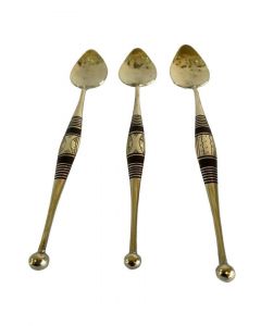 Elegant Bronze Spoon Set – A Blend of Artistry and Functionality