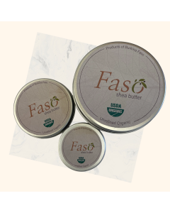 FasoShea Butter |  2 oz | Set of 2 | Free Shipping